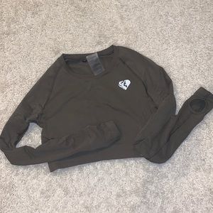 Women’s best long sleeve crop top